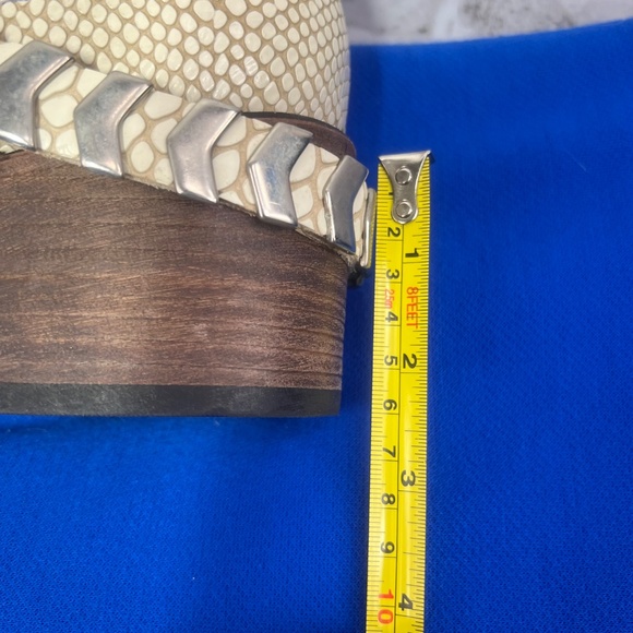 🦅|•FREEBIRD BY STEVEN•| BLADE in White Snake Ankle Booties Size 9 - Picture 15 of 15